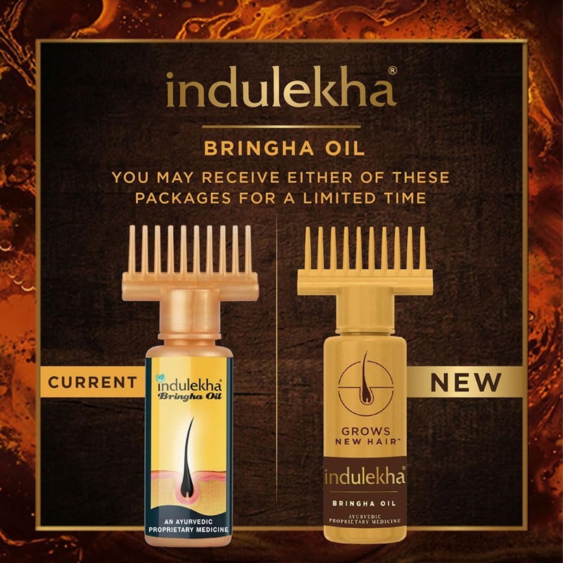 Indulekha Bringha Hair Oil Selfie Bottle 100ml - Image 3